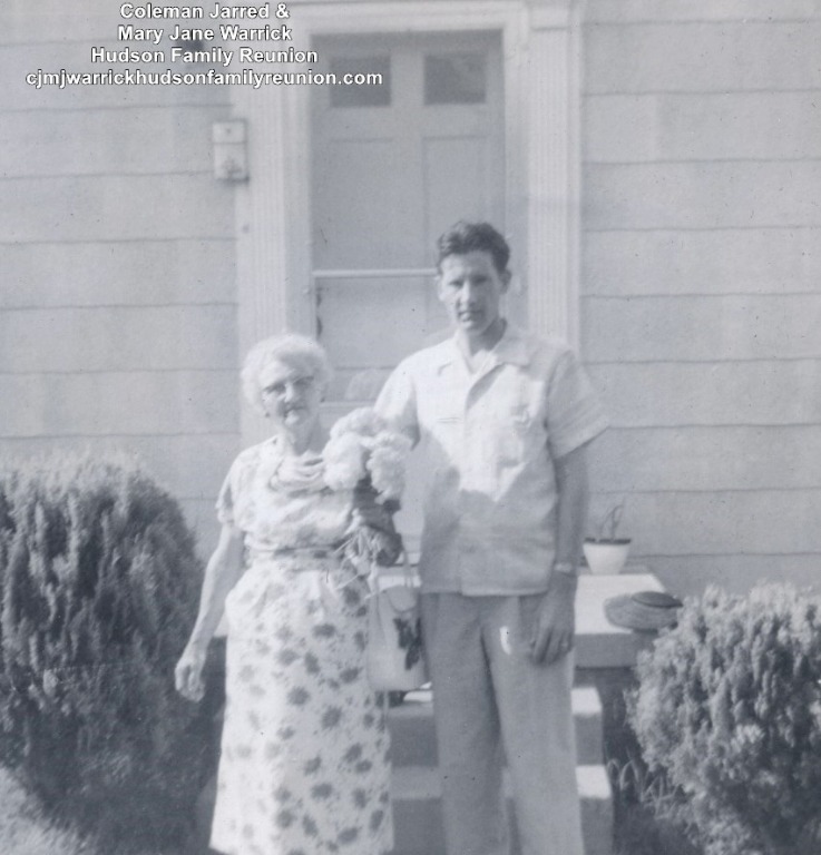 & Ma Mamie at Elwood & Claudia Hudsons home, Greensboro NC
