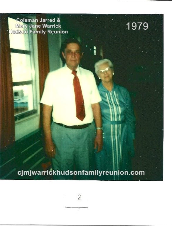 1979 -Family of John: Lucian Hudson, Son of John; Sallie Roberts, Daughter of John
