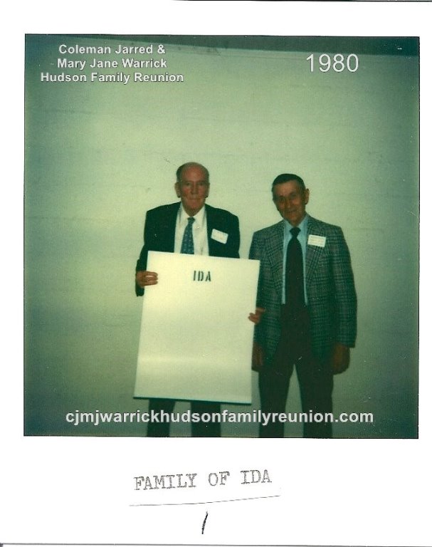 1980 - Family of Ida - Coleman Dallie Barefoot, Herman Clohan
