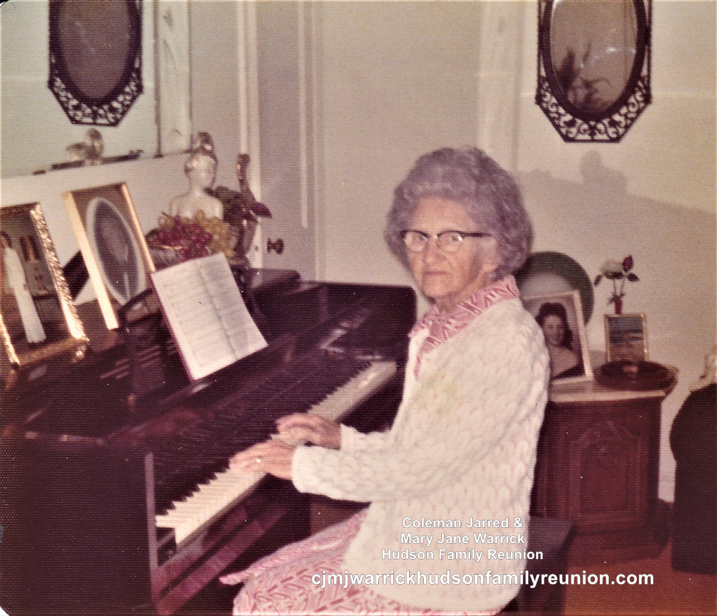 Piano - Ma Mamie (Mamie Ada Dudley Hudson)