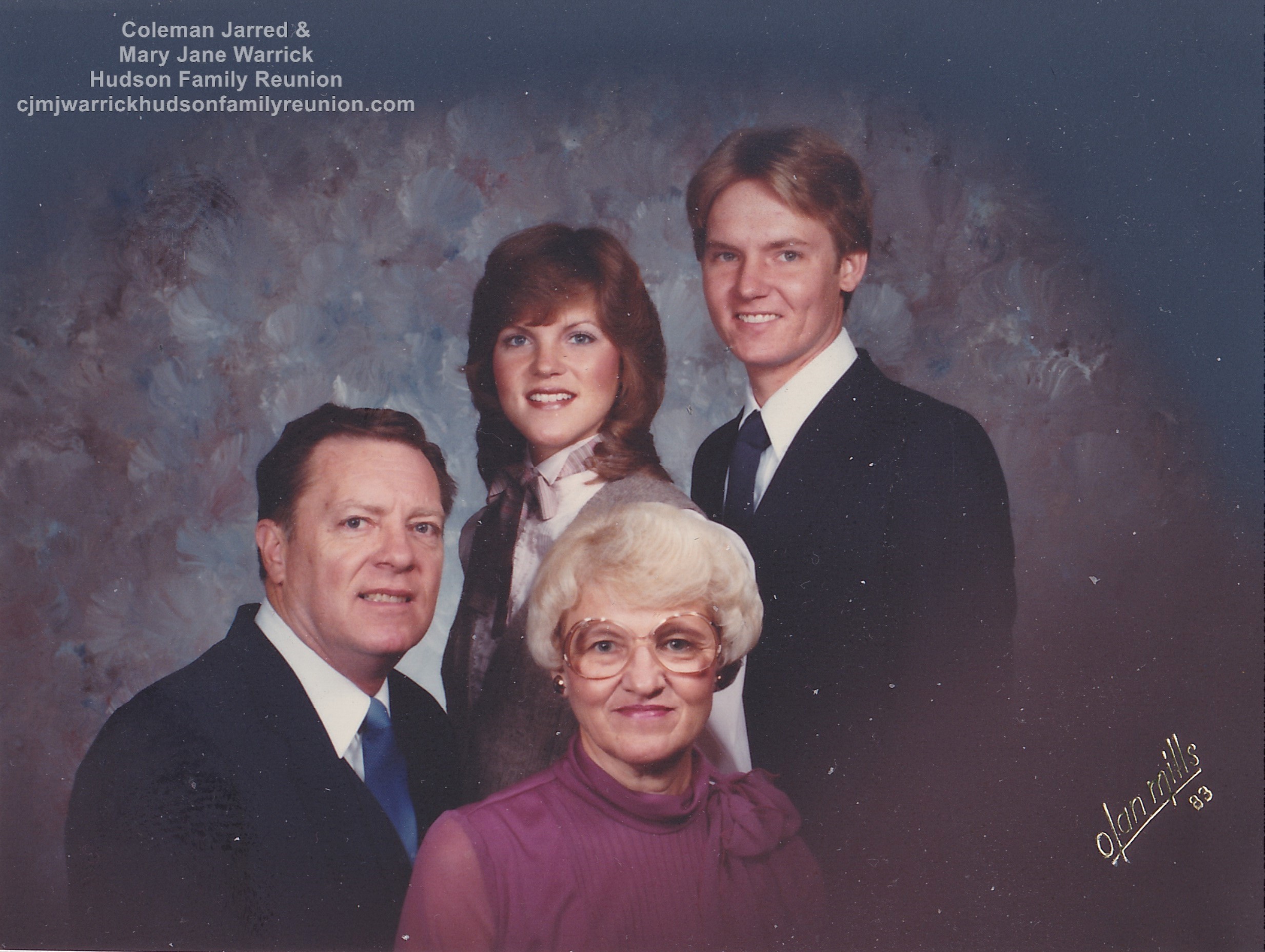 Mary Virginia (Ginny) Hudson Bundy and Family -1982
