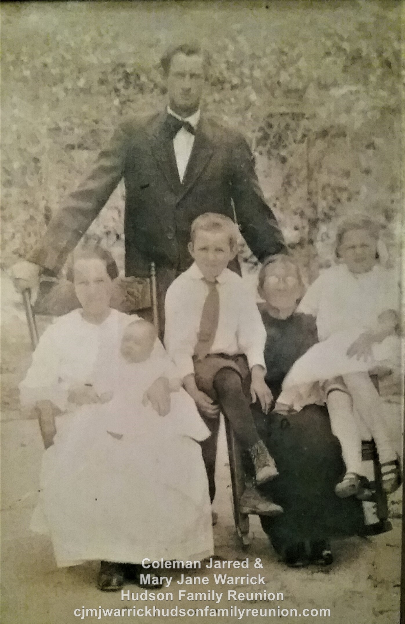 John, Zilphia, Lucian, Hubert, Sarah, Sallie - 1916