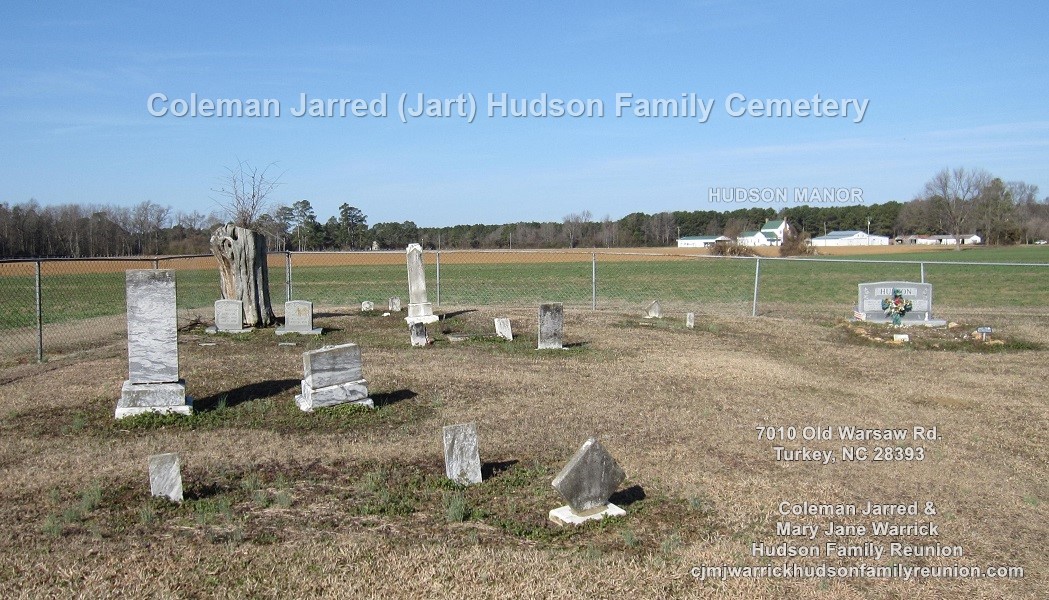 Coleman Jarred (Jart) Hudson Family Cemetery (HM) (1)