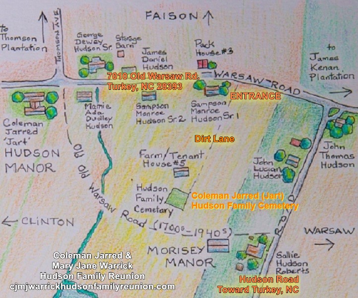 CJHFR - Sitemap for Hudson Homestead Cemetery