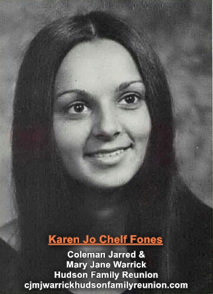 Karen Jo Chelf Fones