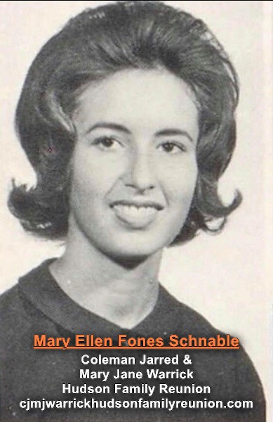 Mary Ellen Fones Schnable