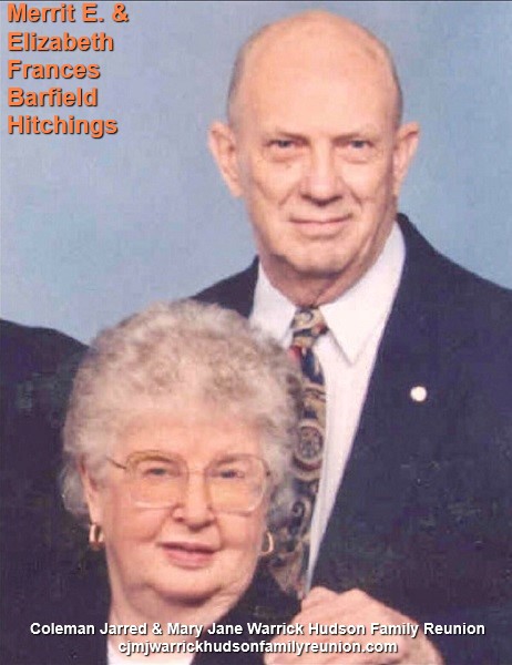 Merrit E. & Elizabeth Frances Barfield Hitchings