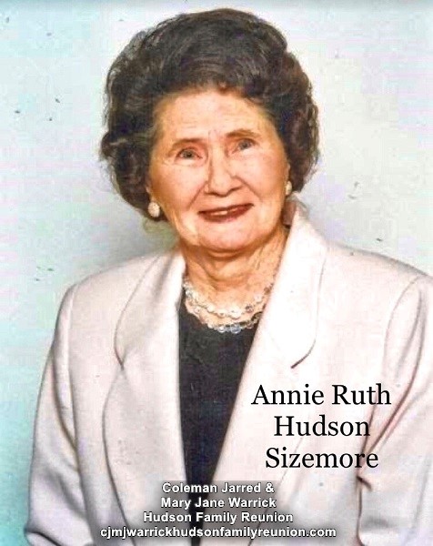 Annie Ruth Hudson Sizemore (2)