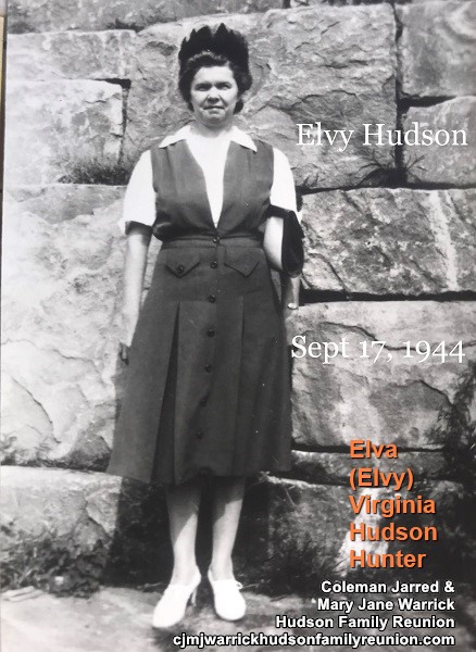 Elva (Elvy) Virginia Hudson Hunter