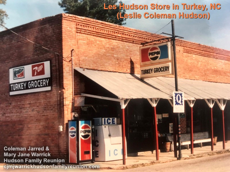 Les Hudson Store in Turkey, NC (Leslie Coleman Hudson)