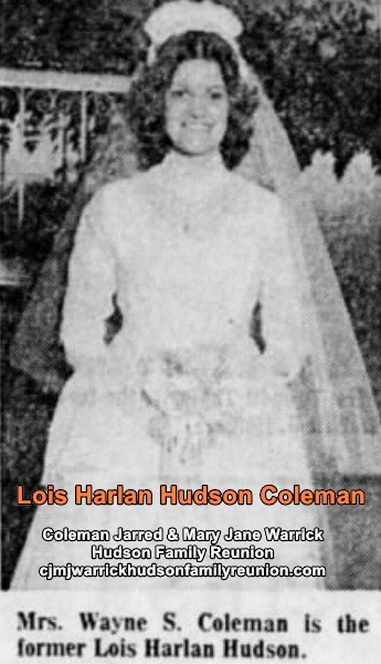 Lois Harlan Hudson Coleman