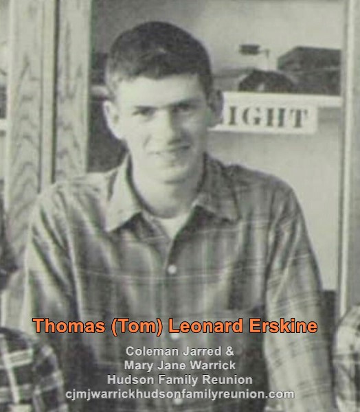 Thomas (Tom) Leonard Erskine