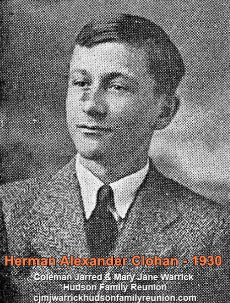 Herman Alexander Clohan 1913-2001