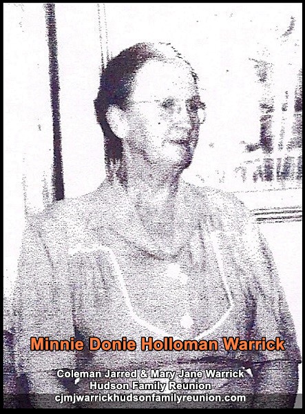 Minnie Donie Hollowman [Warrick]