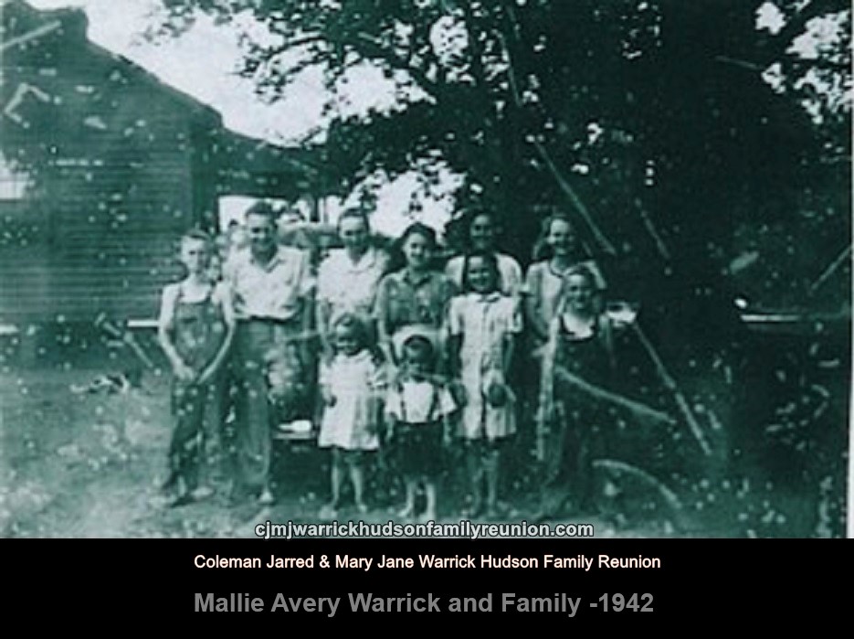 Mallie Warrick Family Photo