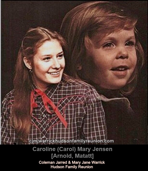 Caroline (Carol) Mary Jensen [Arnold, Matatt]