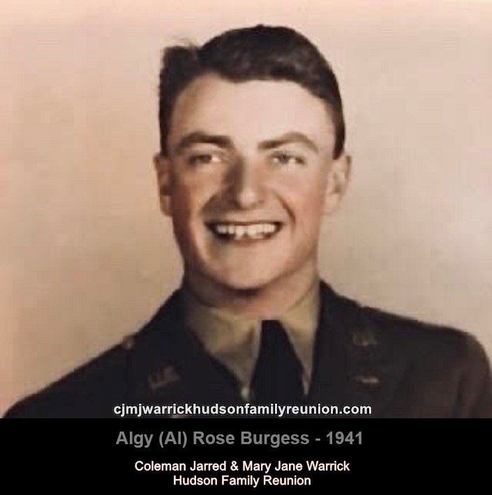 Algy (Al) Rose Burgess - 1941