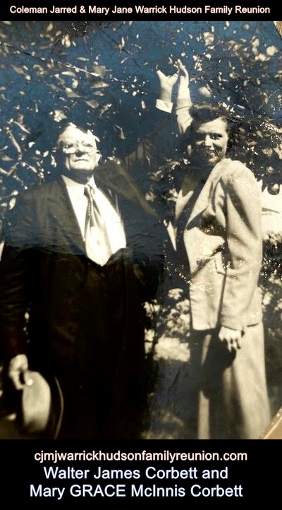 Walter James Corbett and Mary GRACE McInnis Corbett 
