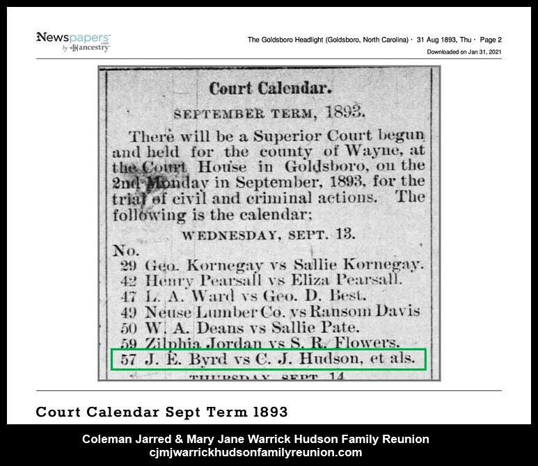 1893,8-31 J.E.Byrd vs CJ