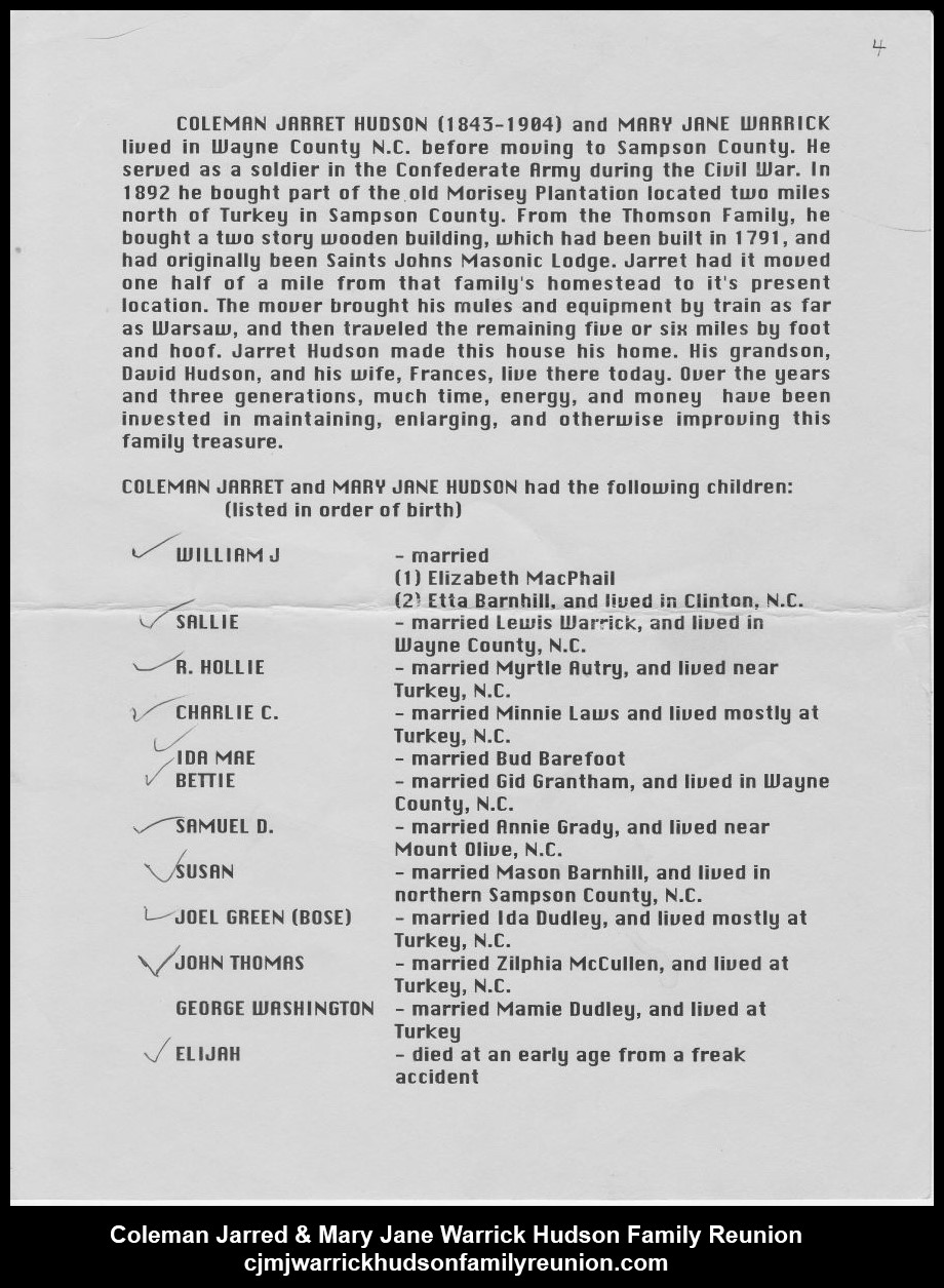 The Hudson Family by Claude H. Moore (transcribed) ([page 2 of 2)

