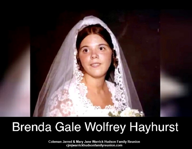Brenda Gale Wolfrey Hayhurst