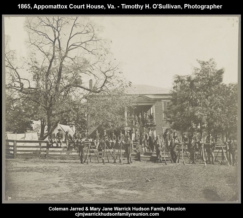1865, Appomattox Court House, Va. - O'Sullivan, Timothy H., Photographer.
